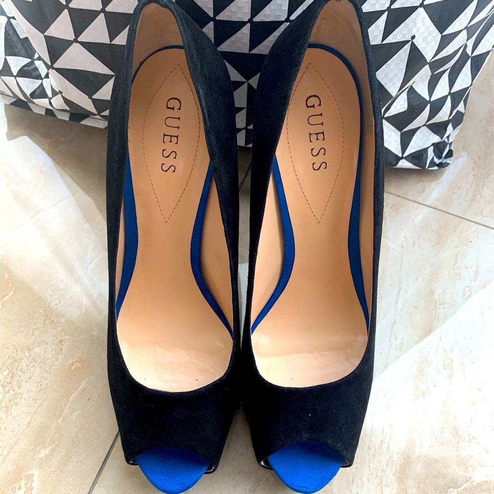 Guess Jeans Pumps Suede High Heels